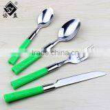Hot-sale!Heavy Weight Hand Polish Stainless Steel Plastic Cutlery thumbnail-5