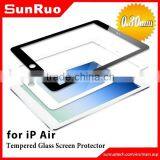Waterproof and Anti Smudge Tempered Glass Screen Protector Wholesale for Ipad 2 Air