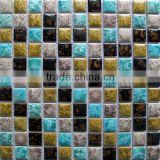 Mix color spa room textured more beautiful pocelain mosaic tile