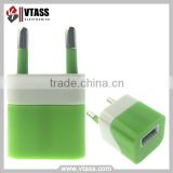 High quality new type colorful mini usb charger for iphone charger
