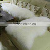 New Design Fashionable 100% Wool Sheared Sheep Fur Skin Rugs/blanket110*60cm thumbnail-1