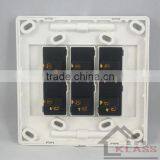Modern Design South Africa pc 6 Gang Switch IEC SABS Approved thumbnail-2