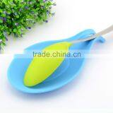 Colorful Soft Soup Spoon Rest Silicone Kitchen Spoon Rest thumbnail-3