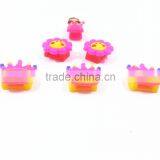 Girls Decoration Flower Princess Plastic Shoelace Jibbtz/assorted Colorful Soft Pvc Shoe Jibbtz for Promotional Gifts thumbnail-4