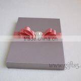 Custom Handmade Wedding Invitation Box With Ribbon thumbnail-4