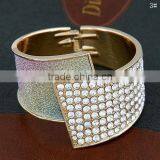 Adjustable Wire Gold Tube Bangle Bracelet Wholesale,artificial American Diamond Jewellery thumbnail-2