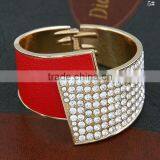 Adjustable Wire Gold Tube Bangle Bracelet Wholesale,artificial American Diamond Jewellery thumbnail-5