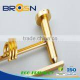 China Cheap Price Bathroom / Golden Color /Double Bar Towel Shelf #15002 thumbnail-4