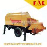 low price small trailer mounted concrete pump