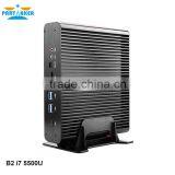BroadWell Fanless Dual Lan Mini Barebone PC i7 5500u Processor