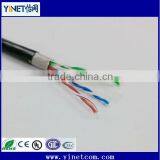 Exterior /0utdoor UTP 23AWG Solid Bare Copper Cat6 Network Cable for LAN Network 1000ft