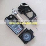 High Quality Bu 3 Button Flip Converted Key Shell (HU100) thumbnail-3