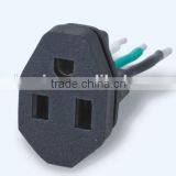 3 Pins American Electrical Outlet Socket, Female Industrial Socket 15A 125V Electronic Socket