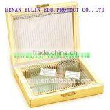 Microscope Slides Box/ Wooden Microscope Slides Box 26pcs