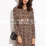 Leopard Print Shift Tee Dress Hot & Sexy