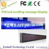 P10 Blue Led Moving Message Display Board ,led Scrolling Bar Sign,Programme Led Messag Board