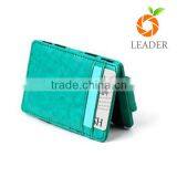 Wholesale Factory Price Colorful Blocking Magic Wallet,genuine Leather Card Holder thumbnail-5