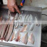 CE Approved Small Fish Lady Mackerel Filleting Machine Yellow Craker Belly Filleting Equipment thumbnail-7
