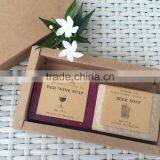 Beer and Wine Gift Set. Natural Soap With Organic Virgin Coconut Oil. thumbnail-1