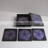 Lacquer Box With 6 Coasters for Home or Restaurant Nice Product From Vietnam thumbnail-1
