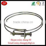 Chinese Manufacture Machined Production Spring Steel Spring Wire Clamps thumbnail-2