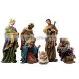 religious resin holy family nativity figurine
