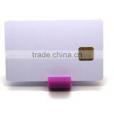 Blank White Plastic 1tb Contact Smart ic Card thumbnail-1