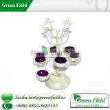 Metal Candle Holder,White Metal Candle Holders thumbnail-1