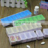 Yiwu Wholesale BPA FREE 7/28 Days Colorful Promotion Plastic Pill Box/capsule Storage Case/capsule Case thumbnail-5