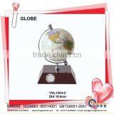 Plastic Deskpot Globe With Wood Base YGL1204-C thumbnail-1
