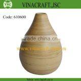 Natural Bamboo Flower Vase thumbnail-1
