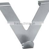 Home Use Coateded White Stainless Over The Door Single Hook thumbnail-3