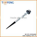 Solar Garden Light Solar Power Path Lights LED Garden Stake Light Lawn Stainless Steel Spot Lamp for Outdoor Set of 10 thumbnail-2