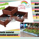 New Products Vertical Garden Plastic Square Flower Pot Modular thumbnail-1