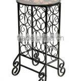 SEI Glass Top Wine Table thumbnail-1