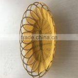 Beautiful Oval PP Plastic Rattan Basket for Fruit thumbnail-5