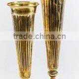 Gold Plated Lining Metal Trumpet thumbnail-1
