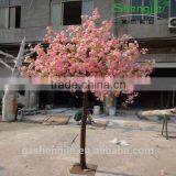 Artificial Flower Plant Plastic Sakura Tree Artificial Cherry Blossom Tree by Metal Steel for Wedding Decoration thumbnail-1