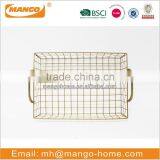 Metal Rectangular Shape Fruit Storage Basket thumbnail-2