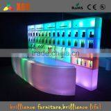 NEW Product PE Plastic Party Led , Rechargeable 16 Color Changing Bar Led Ice Bucket for Beer Outdoor in the Bar Seaside