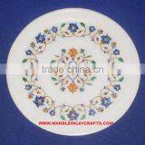 Marble Inlaid Plate thumbnail-1