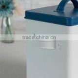 Rectangular Metal Laundry Powder Storage Box With Scoop thumbnail-2