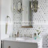 MM-CV298 Hot Product Wholesale Natural Stone Marble Round Flower Mosaics thumbnail-1