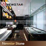 Newstar Hot China Marron Emperador Stone Flooring Marble Wall Tile thumbnail-5