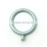 Plastic White Curtain Pole Rod Ring, 26mm & 34mm Internal Diameter thumbnail-1