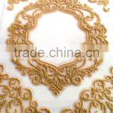 Popular Glitter Lace Foam Sticker, Graceful Decorative Shinny Glitter Sticker, Elegant Lace Sticker thumbnail-6