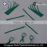 PE Metallic Colorful Plastic Gang Ties for Bag Closure thumbnail-1