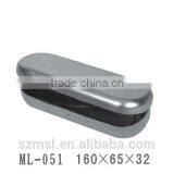 Metal Tin Glass Box ,glass Tins Packaging With Opened Lid thumbnail-1