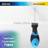 CR-V Customized PP Handle Slotted and Phillips Screwdriver 6*100