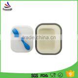 2016 Best Selling High Temperature Microwavable Eco-Friendly Feature Microwave Safe Silicone Collapsible Lunch Box thumbnail-1